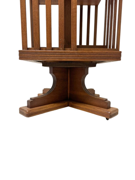 Art Nouveau Jugendstil Revolving Bookcase, 1900s